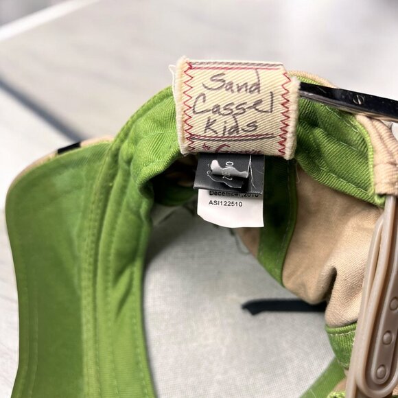 Goorin Bros Kids Green & Tan Baseball Cap With Equestrian Print Adjustable - Picture 5 of 9